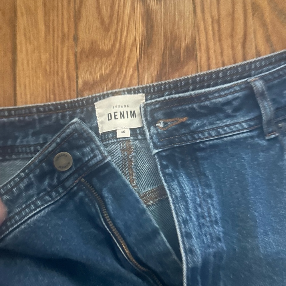Sezane Le Crop jeans - Size 14US (EU 46) like new/EUC - Picture 2 of 7